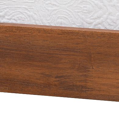 Baxton Studio Matilda Daybed with Wooden Frame