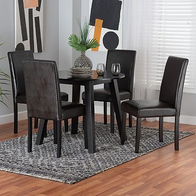 Baxton Studio Emine 5-Piece Dining Set