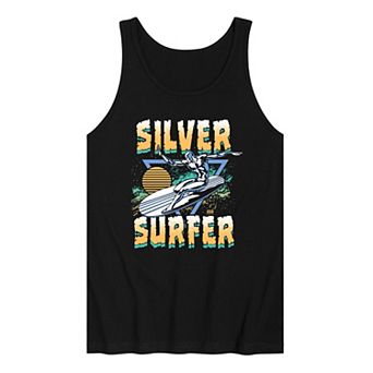 Men's Marvel The Fantastic Four Silver Surfer Graphic Tank Top