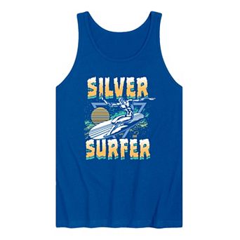 Men's Marvel The Fantastic Four Silver Surfer Graphic Tank Top