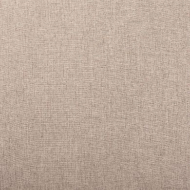 Baxton Studio Mana 5-Piece Dining Set with Tufted Chairs