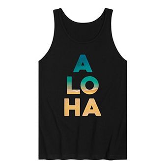 Men's Aloha Graphic Tank Top