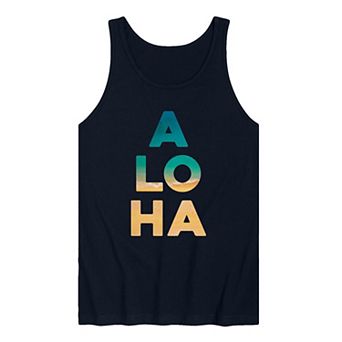 Men's Aloha Graphic Tank Top