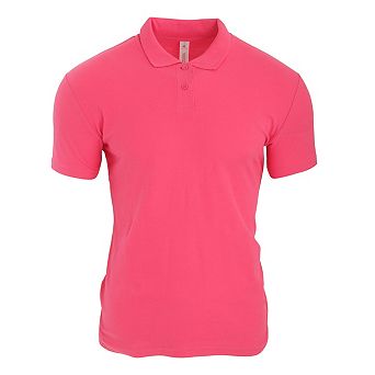 B&C Womens/Ladies ID.001 Plain Short Sleeve Polo Shirt