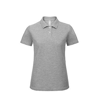 B&C Womens/Ladies ID.001 Plain Short Sleeve Polo Shirt
