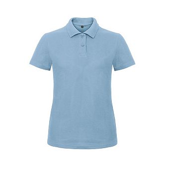 B&C Womens/Ladies ID.001 Plain Short Sleeve Polo Shirt