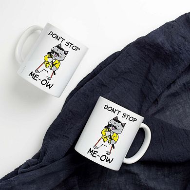 Trend Setters Original (Dont Stop Me-Ow) 11 oz Ceramic Mug WMUG1103