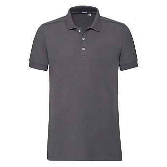 Russell Mens Pique Stretch Polo Shirt