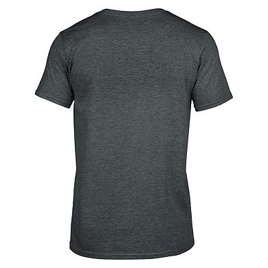 Gildan Mens Heather V Neck T-Shirt