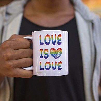 Pride Collection (Love Is Love) 11 oz Ceramic Mug WMUG1171