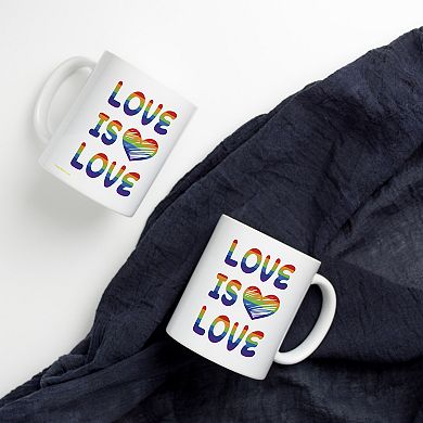 Pride Collection (Love Is Love) 11 oz Ceramic Mug WMUG1171