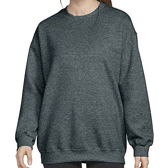 Gildan Mens Heather Crew Neck Sweatshirt