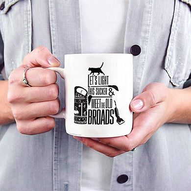 Halloween Collection (Black Flame Candle) 11 oz Ceramic Mug WMUG1367