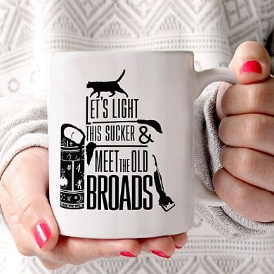 Halloween Collection (Black Flame Candle) 11 oz Ceramic Mug WMUG1367