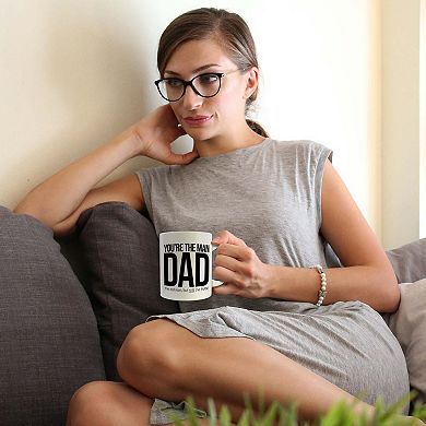 Trend Setters Original (You're The Man Dad) 11 oz Ceramic Mug WMUG1155