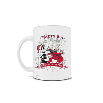 Looney Tunes (Lets Be Naughty) 11 oz Ceramic Mug WMUG1187