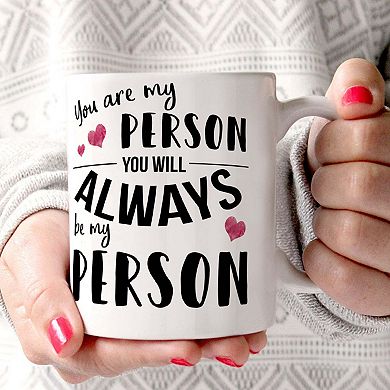 Best Friends Collection (You Are My Person) 11 oz Ceramic Mug WMUG1089