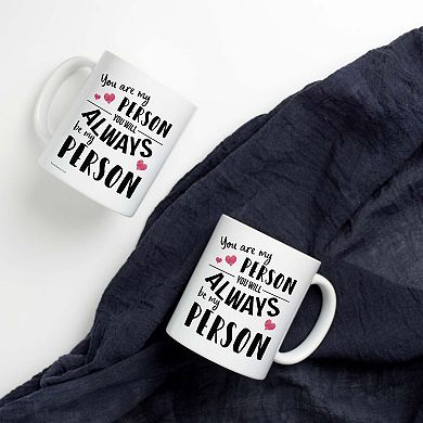 Best Friends Collection (You Are My Person) 11 oz Ceramic Mug WMUG1089
