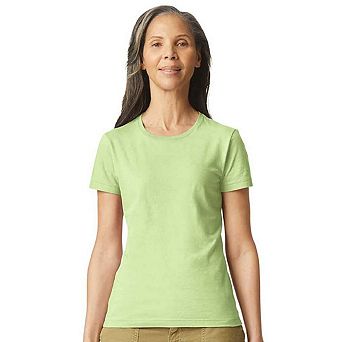 Gildan Womens/Ladies Softstyle Plain Ringspun Cotton Fitted T-Shirt