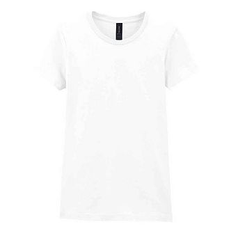 Gildan Womens/Ladies Softstyle Plain Ringspun Cotton Fitted T-Shirt