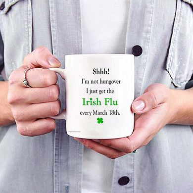 St. Patricks Day Collection (Irish Flu) 11 oz Ceramic Mug WMUG1250