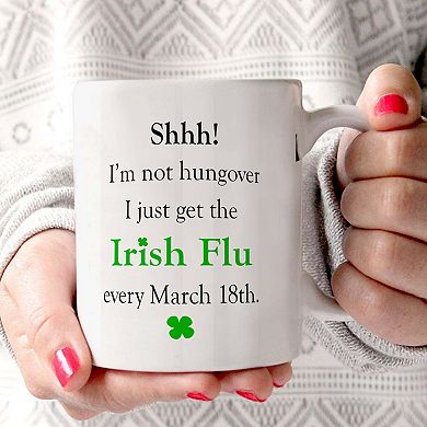 St. Patricks Day Collection (Irish Flu) 11 oz Ceramic Mug WMUG1250