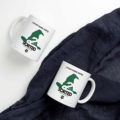 Harry Potter (Slytherin - Minimalist Sorting Hat) 11 oz White Ceramic Mug WMUG1044