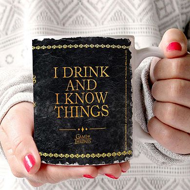 Game of Thrones (Drink and Know Things) 11 oz Ceramic Mug WMUG1427