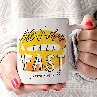 Gilmore Girls (Lifes Short Talk Fast) 11 oz Ceramic Mug WMUG1384
