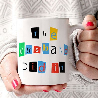 True Crime Collection (The Husband Did It) 11 oz Ceramic Mug WMUG1082