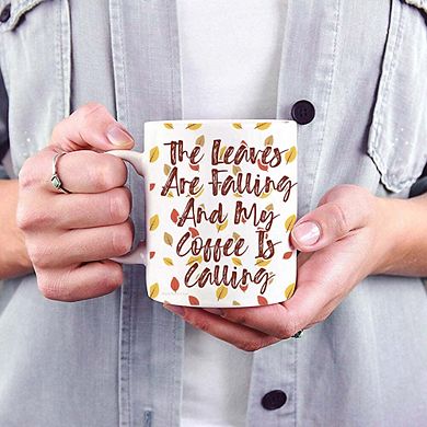 Halloween Collection (The Leaves Are Falling) 11 oz Ceramic Mug WMUG1176