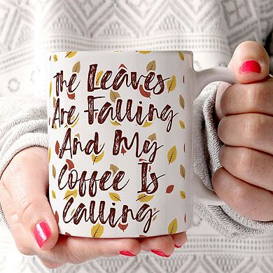 Halloween Collection (The Leaves Are Falling) 11 oz Ceramic Mug WMUG1176