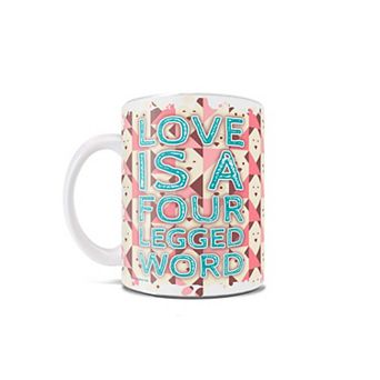 Pet Collection (Four Legged Word) 11 oz Ceramic Mug WMUG1002