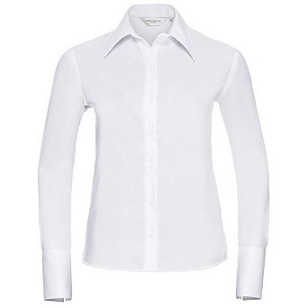 Russell Collection Womens/Ladies Ultimate Non-Iron Long-Sleeved Shirt