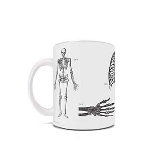 Halloween Collection (Skeleton Anatomy) 11 oz Ceramic Mug WMUG1365