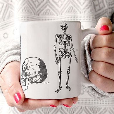 Halloween Collection (Skeleton Anatomy) 11 oz Ceramic Mug WMUG1365