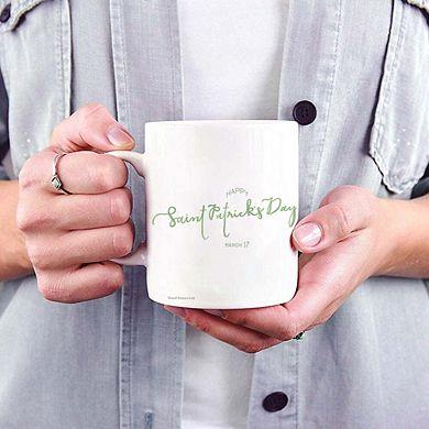 St. Patricks Day Collection (Script) 11 oz Ceramic Mug WMUG1246