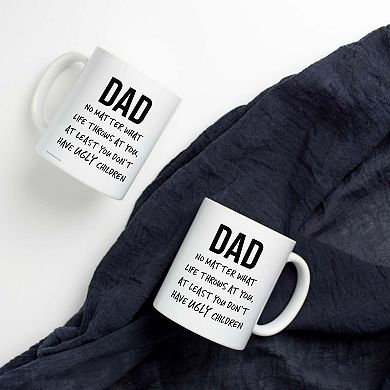 Trend Setters Original (Father's Day - No Ugly Children) 11 oz Ceramic Mug WMUG1159