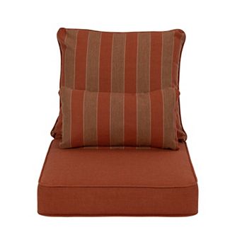 Aoodor Outdoor Chair Cushion, 24 x 24 Inch Water-Resistant, Fade-Resistant Olefin Fabric Patio Seat