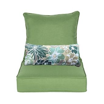 Aoodor Outdoor Chair Cushion, 24 x 24 Inch Water-Resistant, Fade-Resistant Olefin Fabric Patio Seat