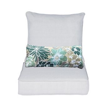 Aoodor Outdoor Chair Cushion, 24 x 24 Inch Water-Resistant, Fade-Resistant Olefin Fabric Patio Seat