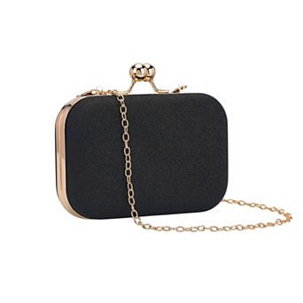 Clutch Purses for Women Beaded Evening Bag with Removable Chain