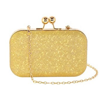 Clutch Purses for Women Beaded Evening Bag with Removable Chain
