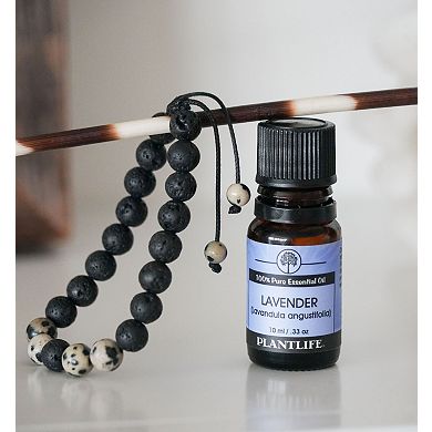 Aromatherapy Bracelet Set w 1 ml Lavender EO - Gift Boxed