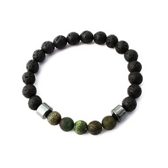 Aromatherapy Bracelet Set w 1 ml Lavender EO - Gift Boxed