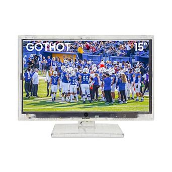 13 in Clearview Tv led Transparent Television 1080p Fhd Ntsc& Atsc,antenna 2-69