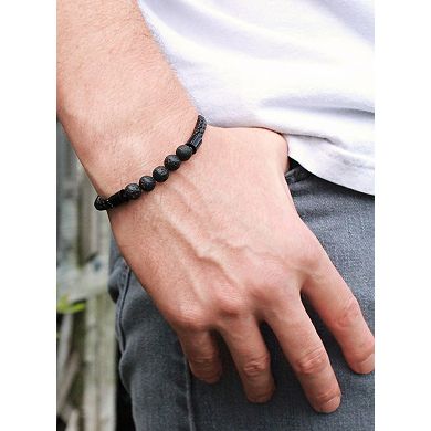 Aromatherapy Bracelet Set w 1 ml Lavender EO - Gift Boxed