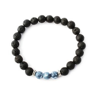Aromatherapy Bracelet Set w 1 ml Lavender EO - Gift Boxed