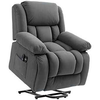 HOMCOM Power Lift Recliner Chair with Vibration Massage and Heat,
