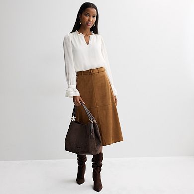 Women's Nine West Ruffle Sleeve Blouse